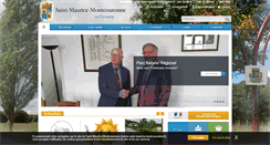 Desktop Screenshot of mairie-saint-maurice-montcouronne.fr