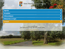 Tablet Screenshot of mairie-saint-maurice-montcouronne.fr